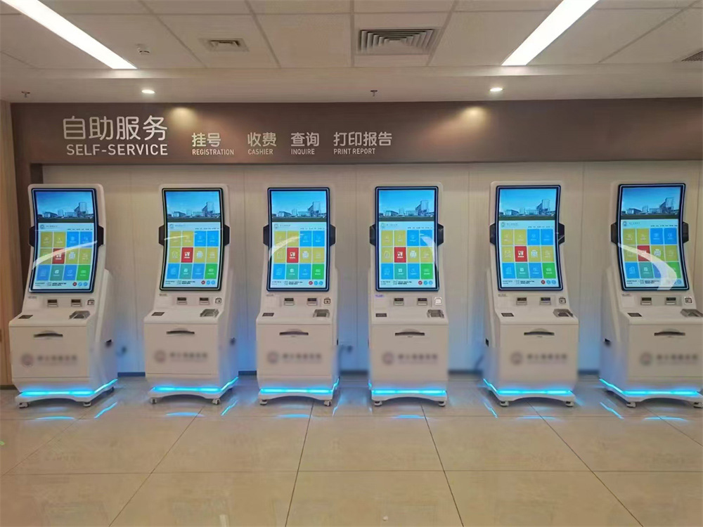 北方某医院智能自助终端设备案例